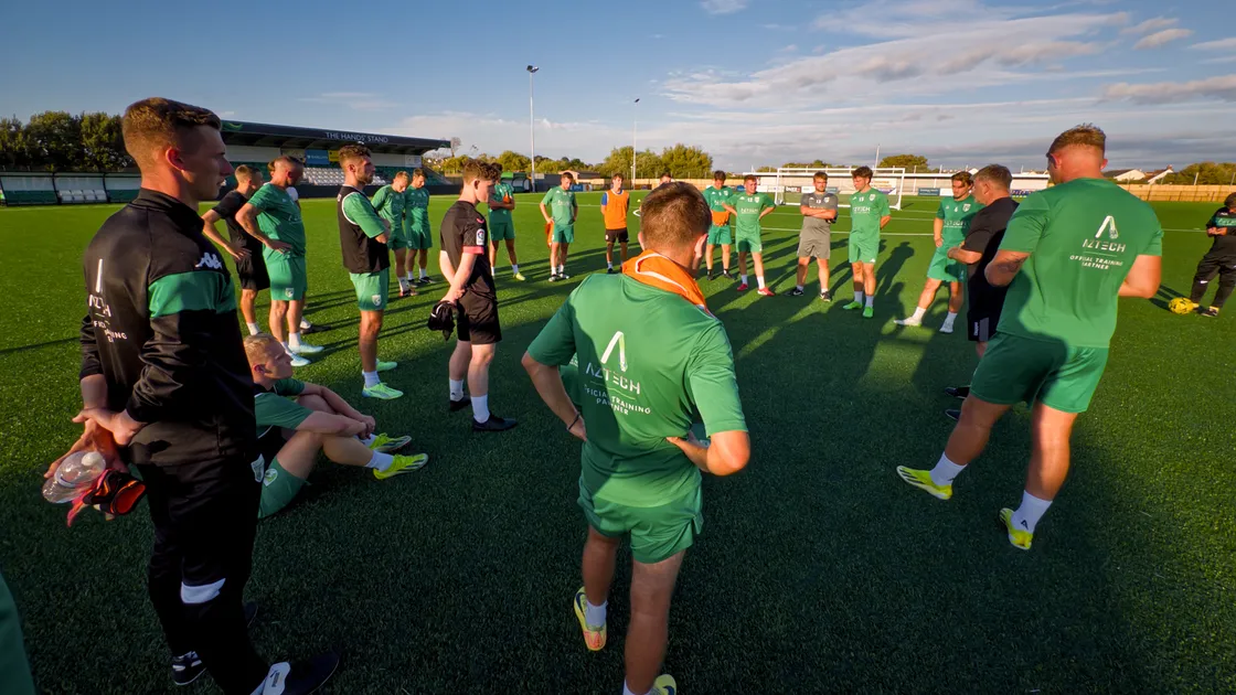 GFC training this week ahead of making their long-awaited FA Cup return.