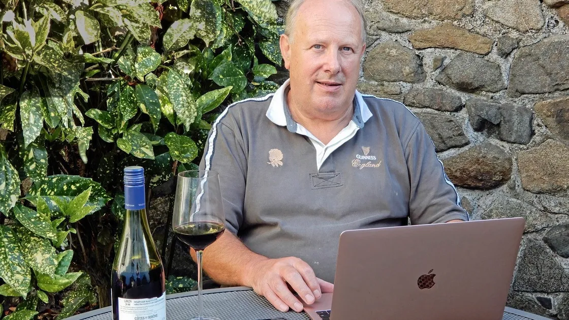 Clos des Isles resident David, whose house was the first to get fibre-optic broadband installed by Sure in a trial. (28552283)