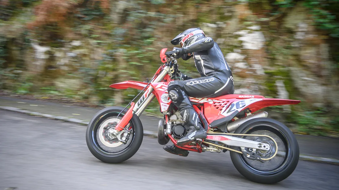 Teenage motorcyclist Harry Mann