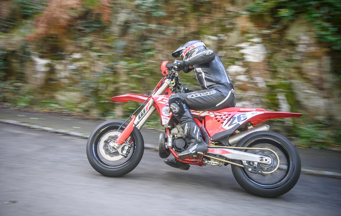 Teenage motorcyclist Harry Mann