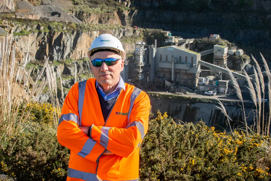 Ronez- managing director Steve Roussel