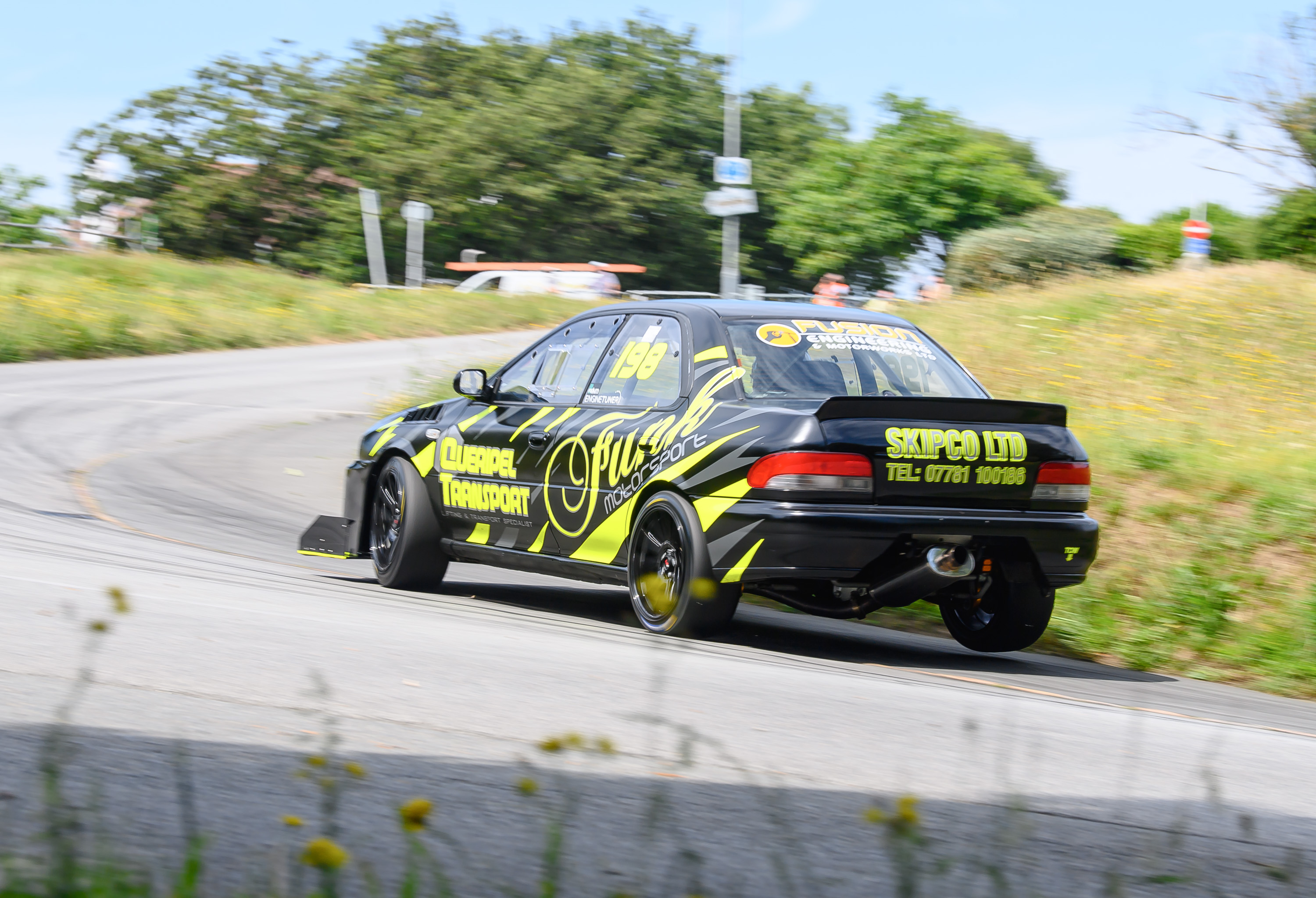 Queripel becomes first sub 33sec. ‘tin top’ driver
