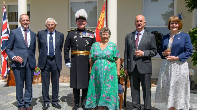 Islanders’ royal recognition celebrated at Government House