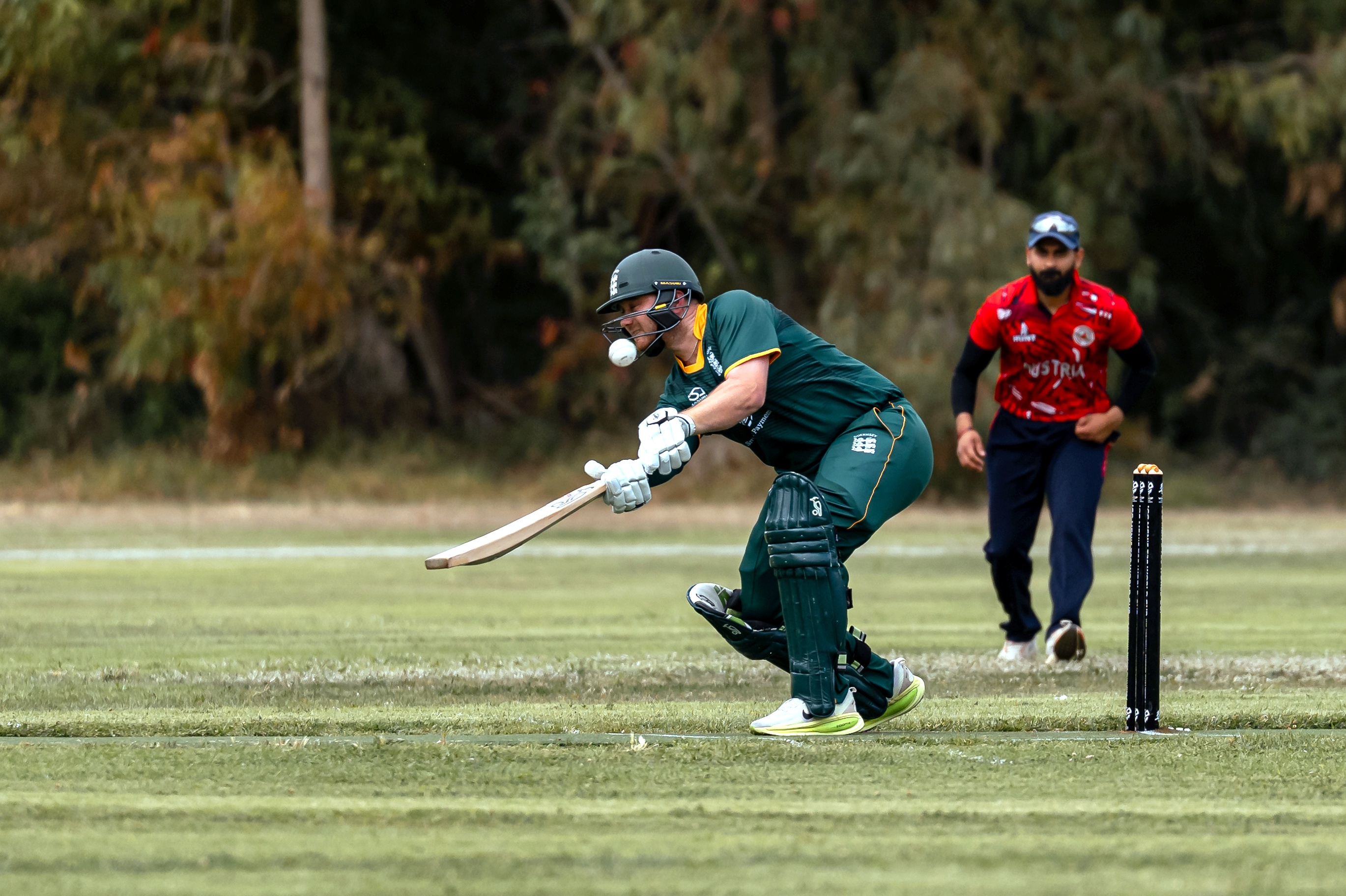 Guernsey batters set the platform to beat Austria