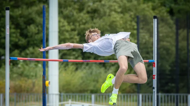 Island Games A standard leap exceeds Bown's own expectations