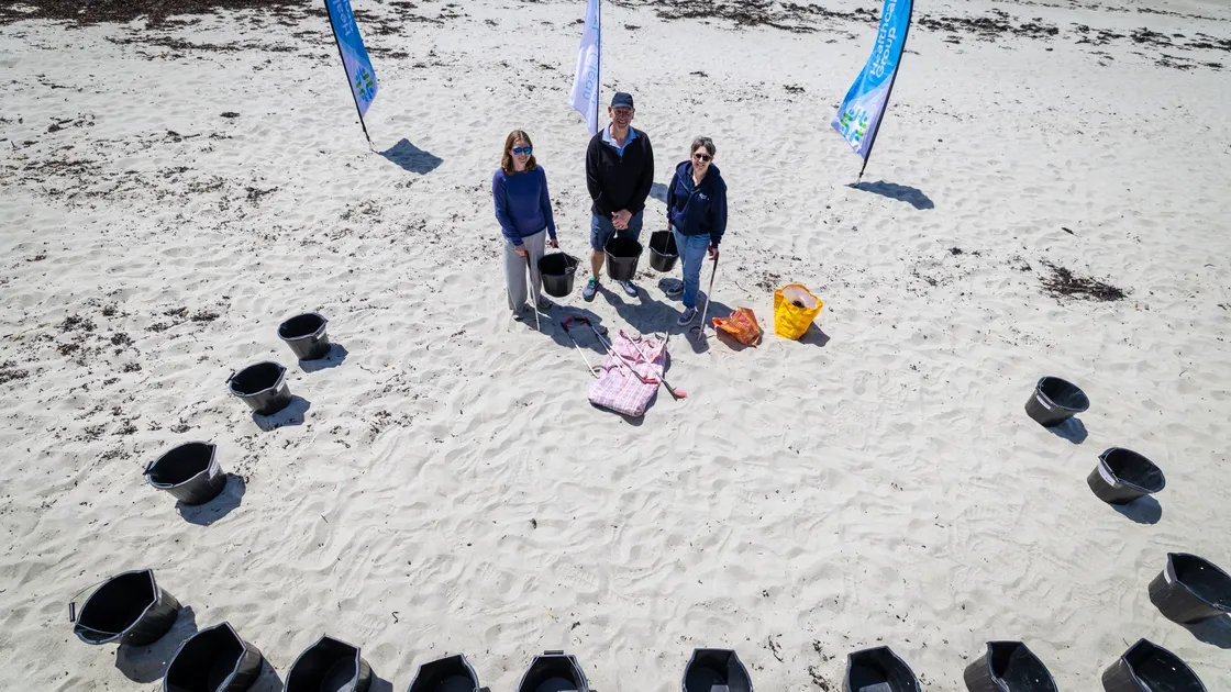 The next beach clean is being held at Grandes Rocques on 20 September from noon