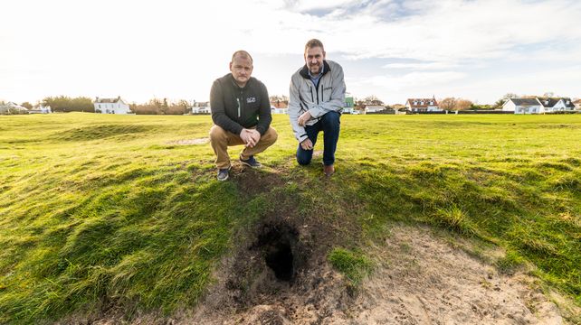 Golf course management defend controls on rabbits