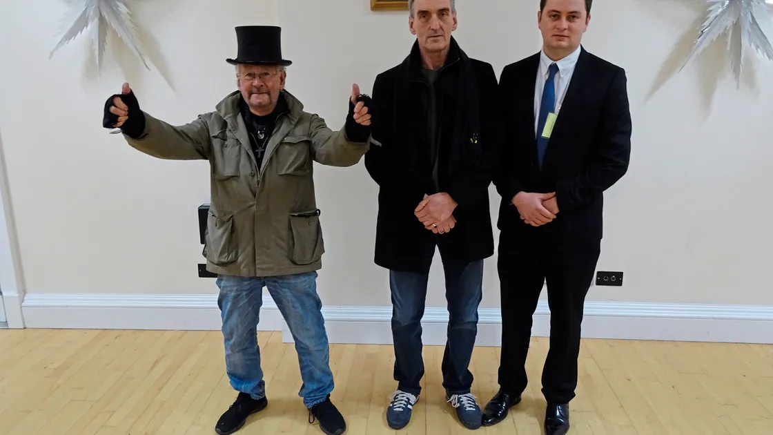 Steve Roberts, left, and Alex Snowdon, right, will be Alderney’s representatives in the States of Guernsey. Kevin Gentle, middle, won a by-election held on the same day. (23418629)