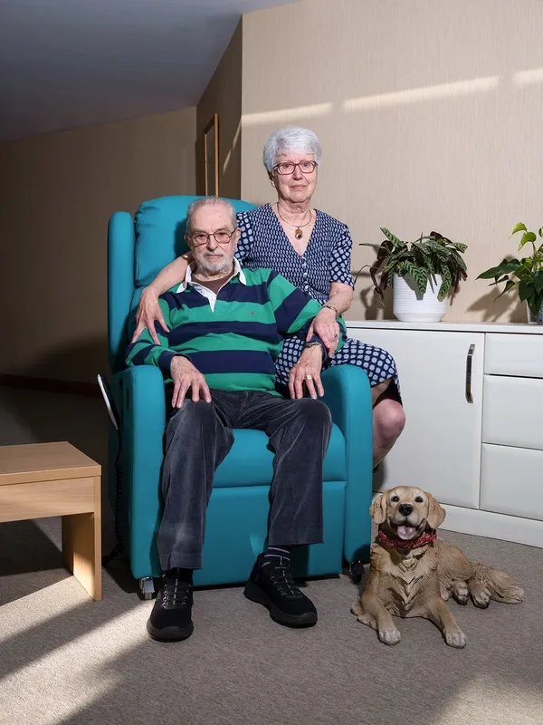 Rodney and Sandra Clough – volunteers & wellbeing patient