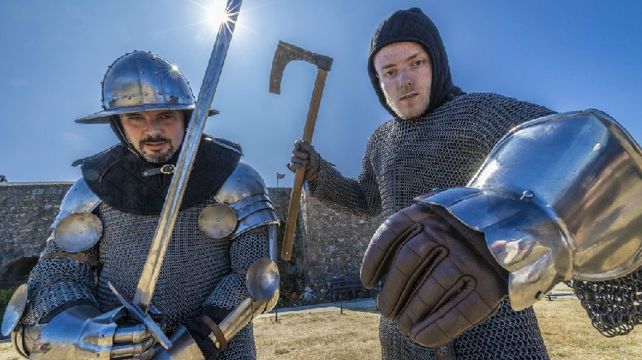 Castle Cornet turns positively medieval