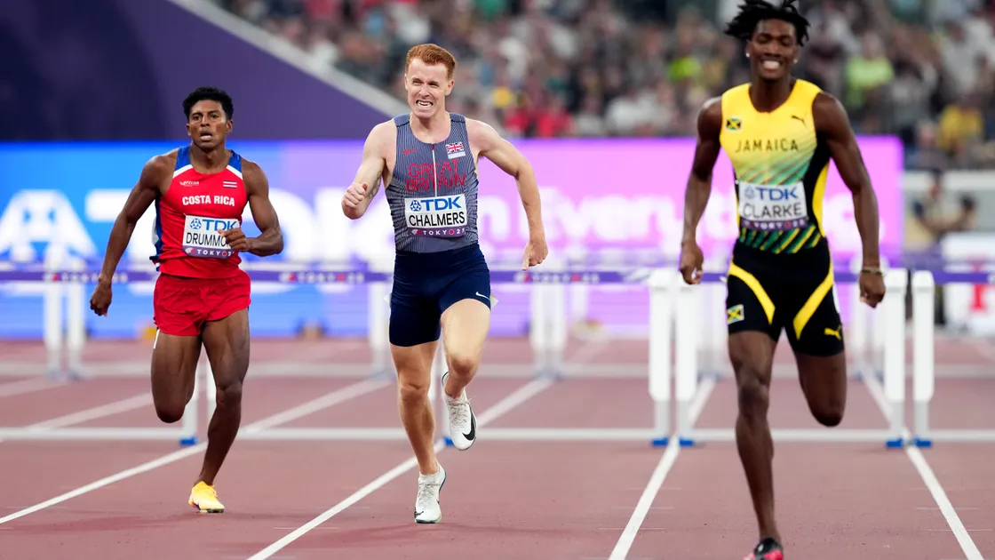 Chalmers finished sixth in his semi-final heat in Tokyo