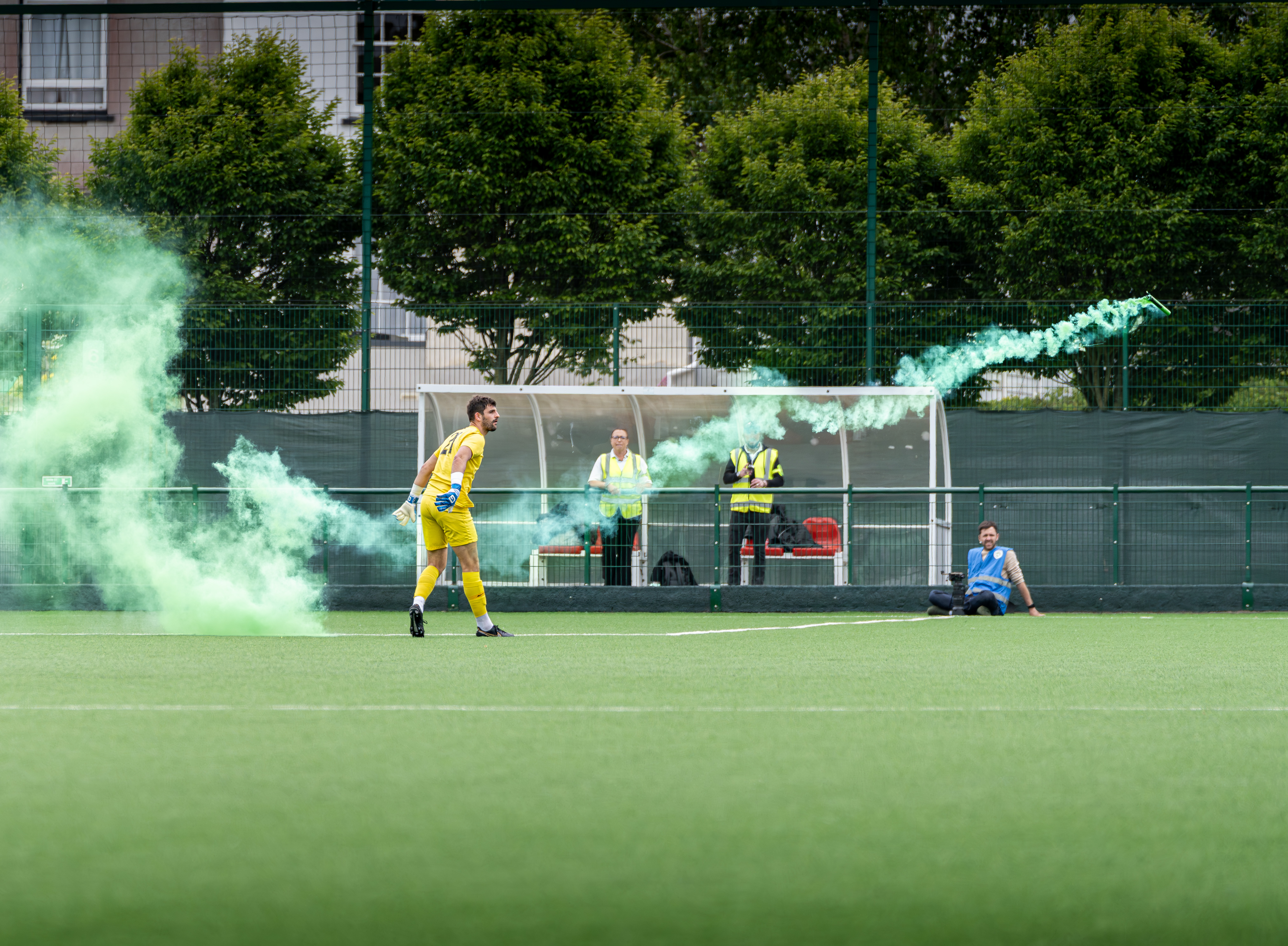 Three are banned from future matches after Muratti disorder