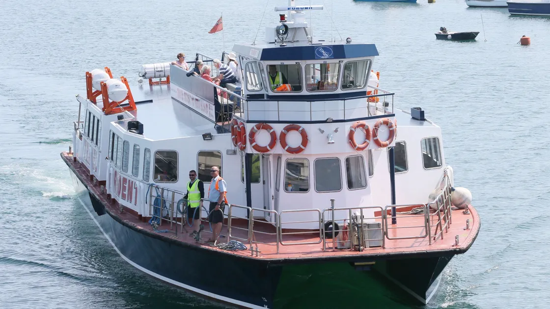 The Herm Trident resumed passenger sailings yesterday. (Picture by Adrian Miller, 28352180)