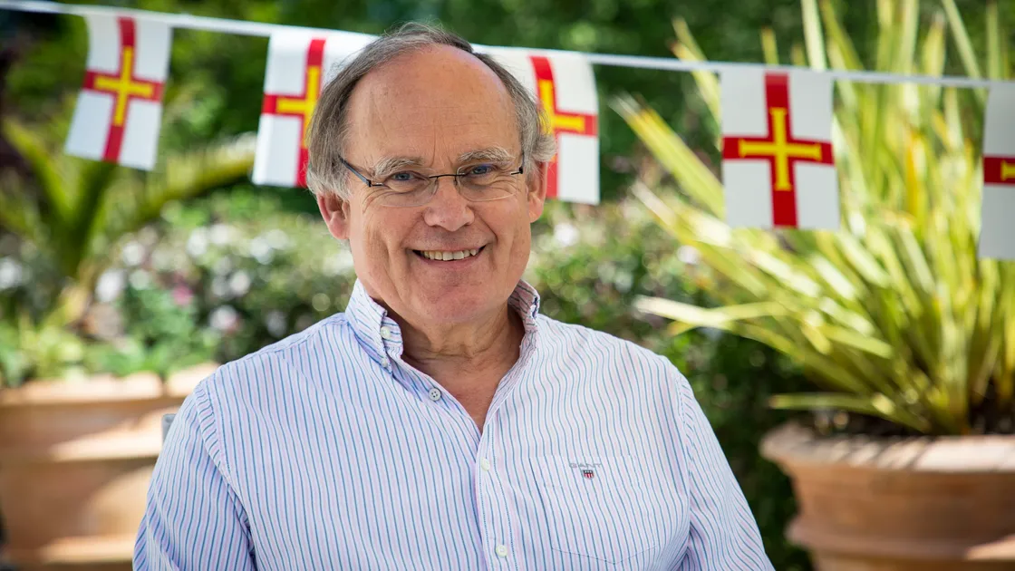 The Bailiff Sir Richard Collas addressed islanders in an online broadcast about a Liberation Day we will never forget. (28248831)