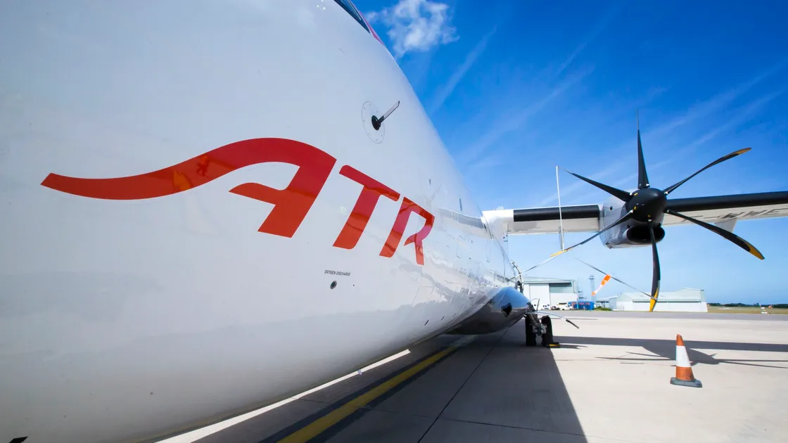 Aurigny has reserved three ATR planes with on-board technology that will enable the aircraft to fly in the majority of foggy conditions and is waiting to hear from the States’ Trading Supervisory Board to see if its business case will be passed. Pictured inset is STSB president Peter Ferbrache. (Picture by Steve Sarre, 22373472)