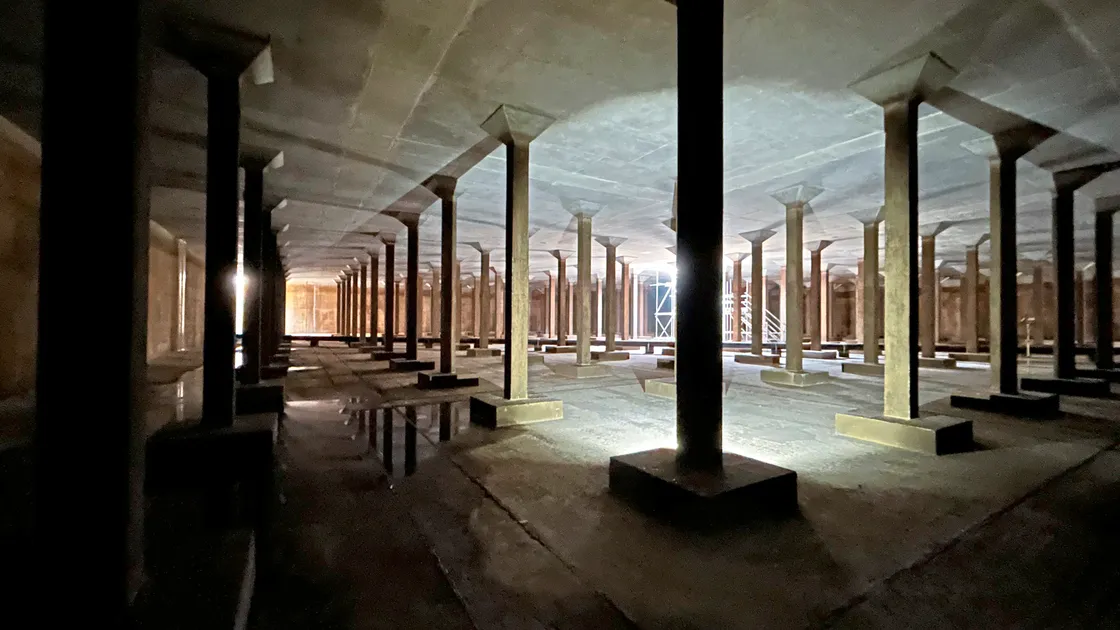 It was completed in 1965, supplying water to about 10,000 people, but it has been needing attention