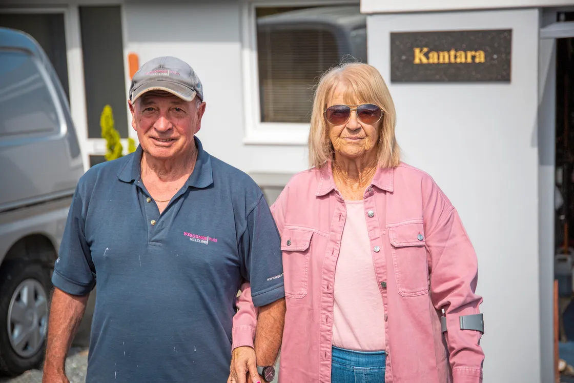Peter and Jenny Clarke, who have lived in the area for 45 years, are unsure how turning Robergerie into a Ruette des Habitants would work.  (33261127)