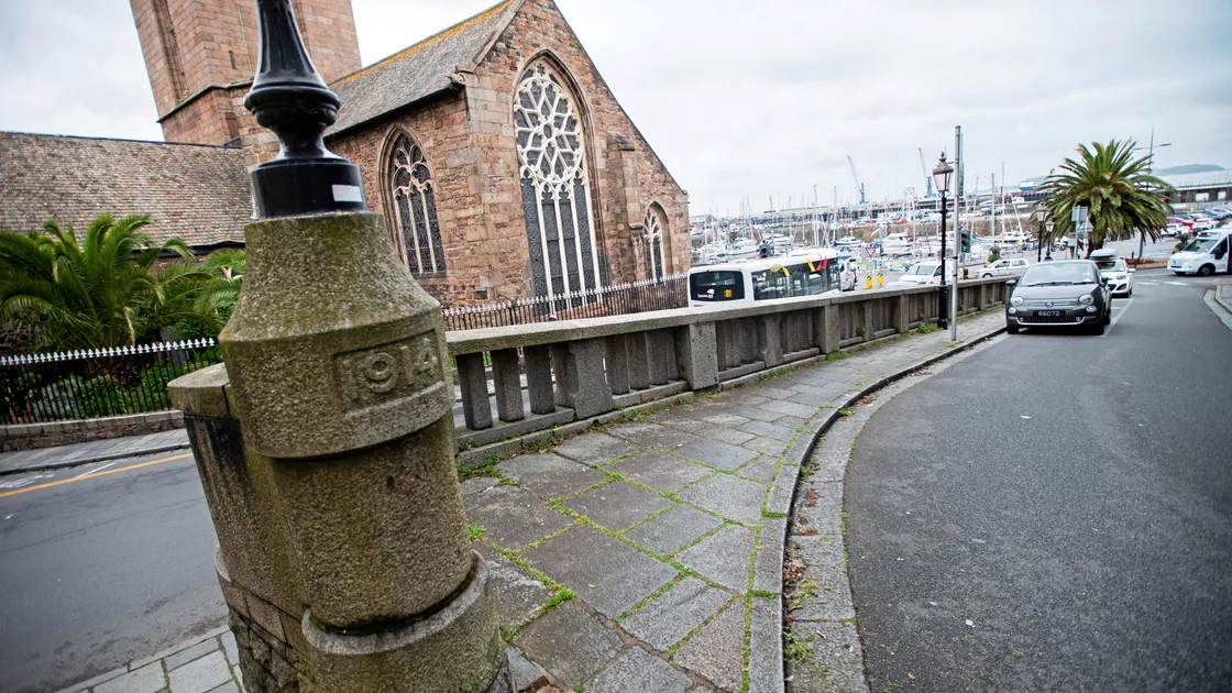 Loafers Wall in St Peter Port, once a popular stop to stay awhile and put the world to rights. (Picture by Sophie Rabey, 33276887)