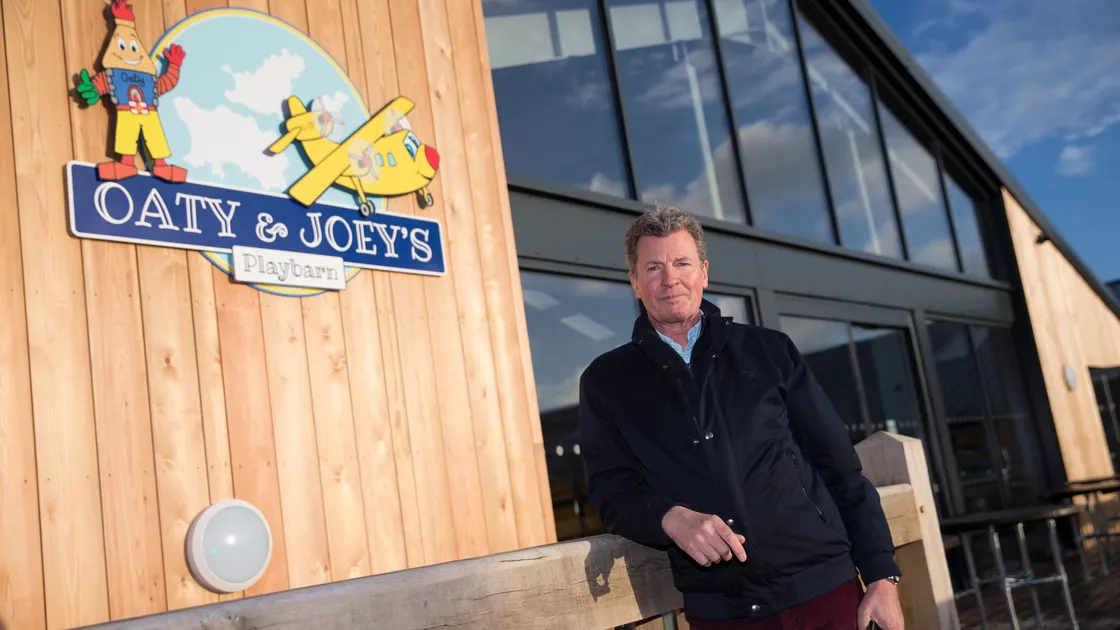 Director and investor of Oatlands, Chris Coles outside Oaty and Joey's. (25416397)