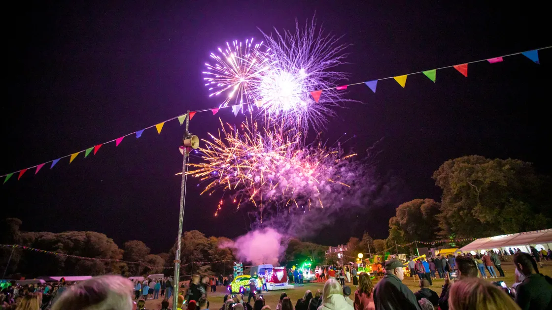The fireworks display planned for the North Show this evening have been cancelled.
