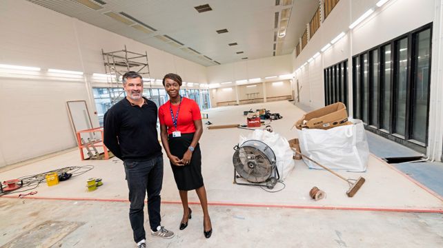 Les Varendes school pool to be a new multi-purpose area