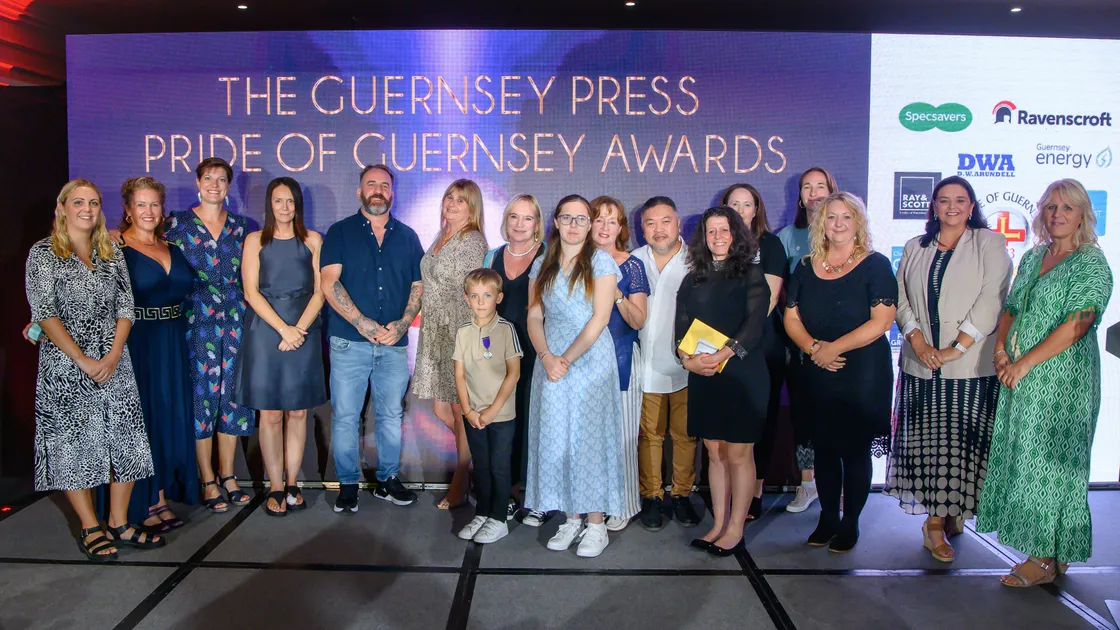 The winners from last year's Guernsey Press Pride of Guernsey Awards. (Picture, 33620161)