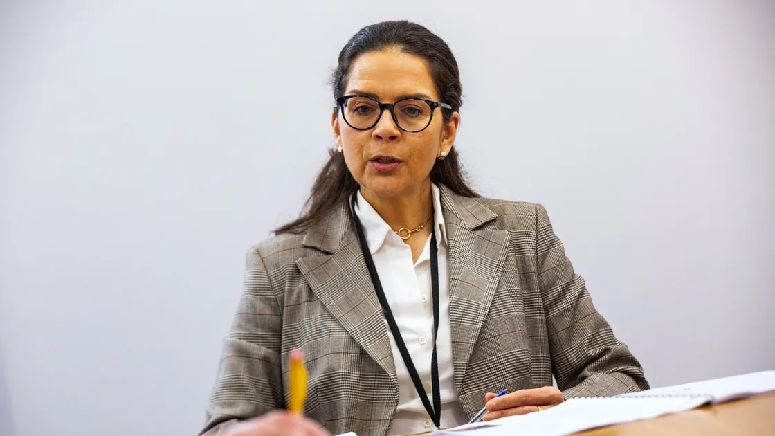 Education, Sport & Culture president Deputy Andrea Dudley-Owen. (Picture by Sophie Rabey, 33090408)