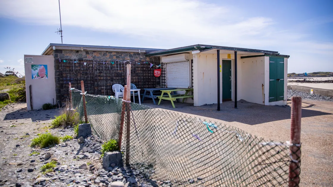 The States-owned L'Ancresse Kiosk.