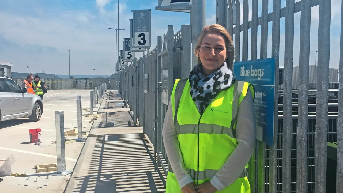 Guernsey Waste Operations Manager Sarah Robinson. (28107037)
