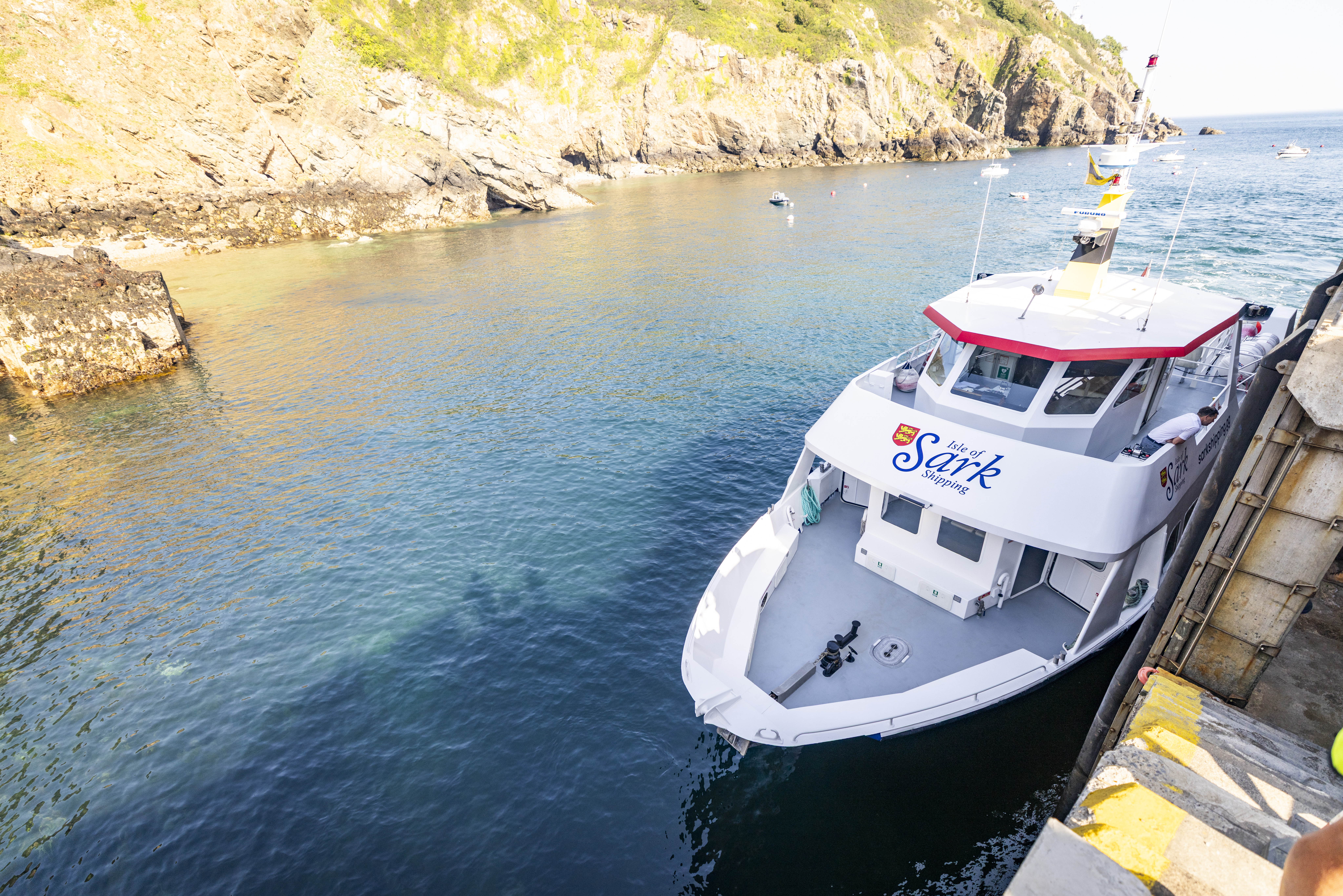 Sark Shipping board defends its management of company