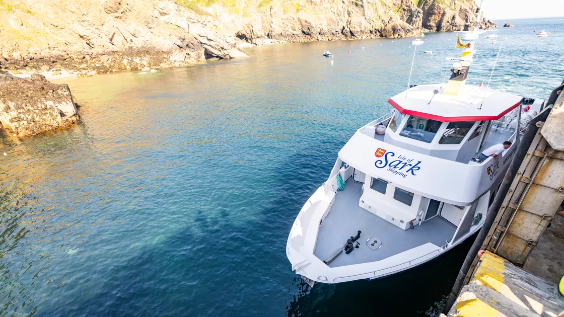 Isle of Sark Shipping is owned by Chief Pleas but is run independently.				