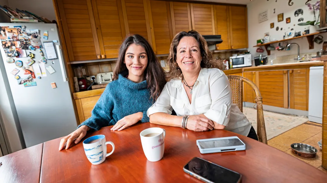Alice Dudley-Owen and her mother, Deirdre. Alice went to university in Hungary and would urge others wanting to study degree education to look further afield than the UK