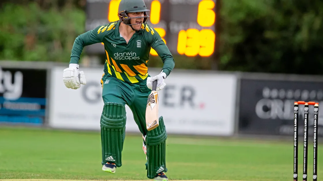 Tom Nightingale top-scored for Guernsey in their crucial win over Estonia on Sunday. (Picture by Martin Gray, 33534824)