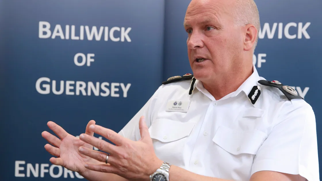There was a 14% rise in reported crime in 2017 over 2016, but head of law enforcement Patrick Rice pointed out that there has been a drop of nearly 1,000 instances during his eight years in the job.(Picture by Adrian Miller, 22582832)