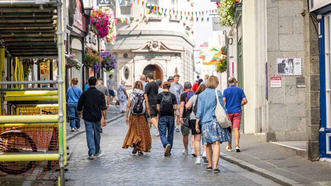 Ellie Schreibke, owner of Maison Lifestyle in the Arcade, said that she had noticed that there has been a fall in people casually shopping in town.  (Picture by Sophie Rabey, 34858235)