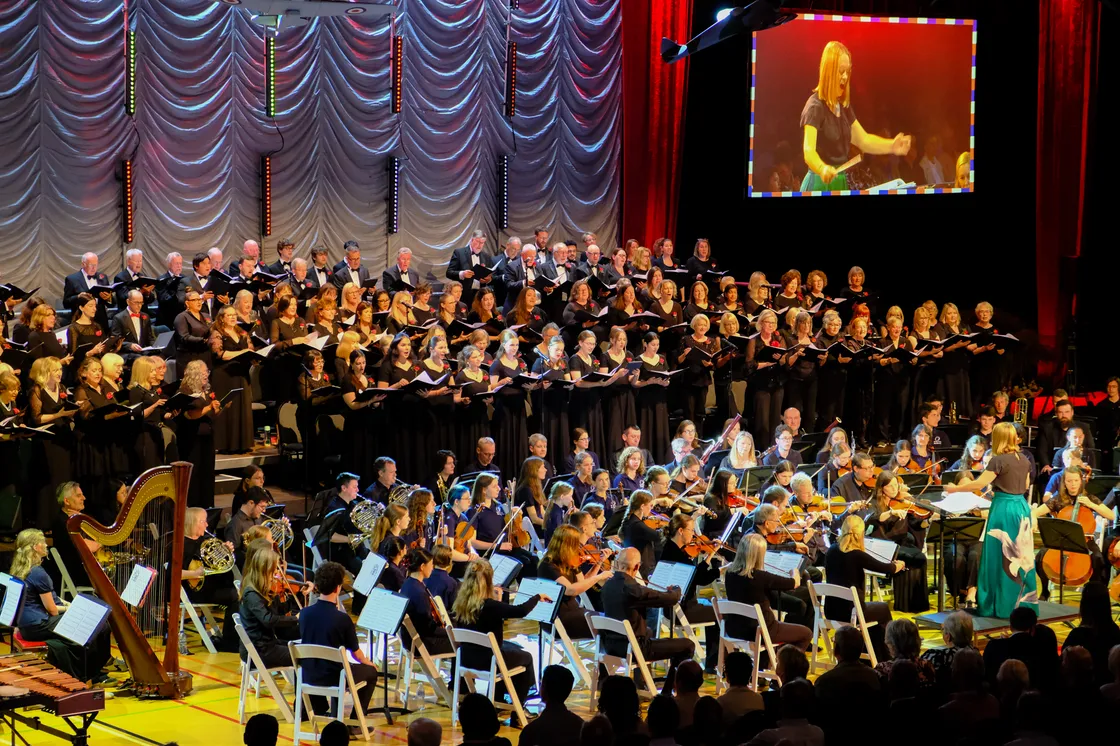 The concert at Beau Sejour featured works by local composers and islanders who were interned in German camps.