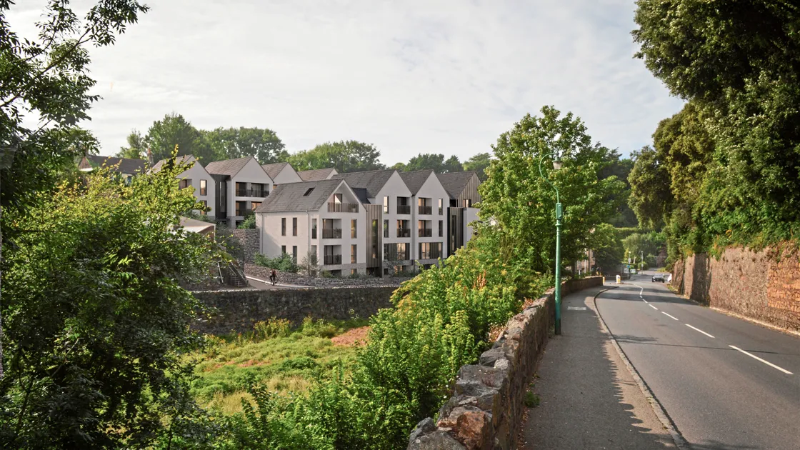 An impression of how the new development would look