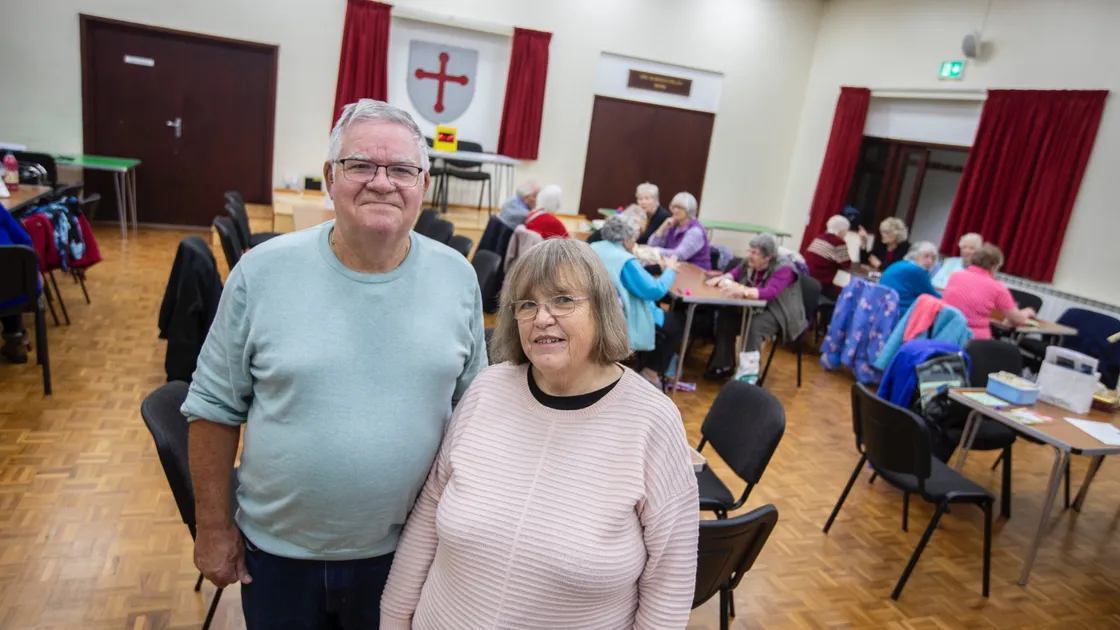 Alan Prevel and his wife Mary stepped in to save the meetings after reading the story in the Guernsey Press. (Picture by Luke Le Prevost, 32705231)