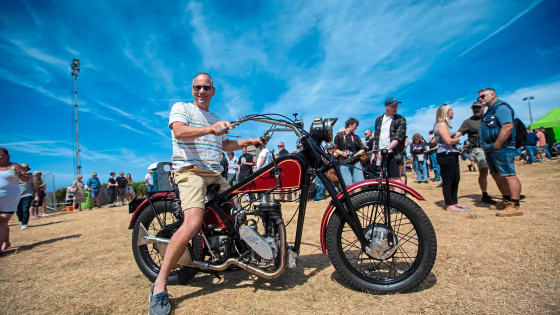 Nigel Loller won best classic in the bike competition. (33376812)