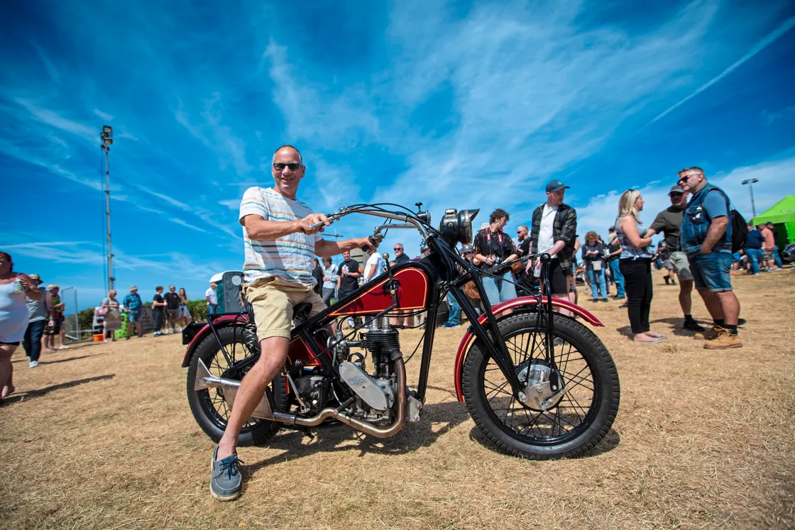 Nigel Loller won best classic in the bike competition. (33376812)