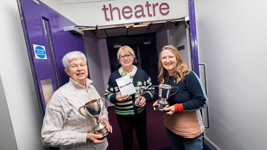 Left to right, Eisteddfod secretary Barbara Minta, Eisteddfod director and flower arrangement coordinator Linda Armstead and music coordinator Katherine Wegerer. (Picture by Sophie Rabey, 34055815)
