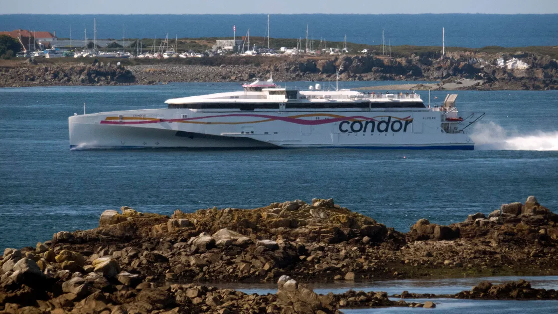 Condor Liberation's sailings to Poole on Wednesday 8 May have been cancelled. (Picture by Tony Rive)