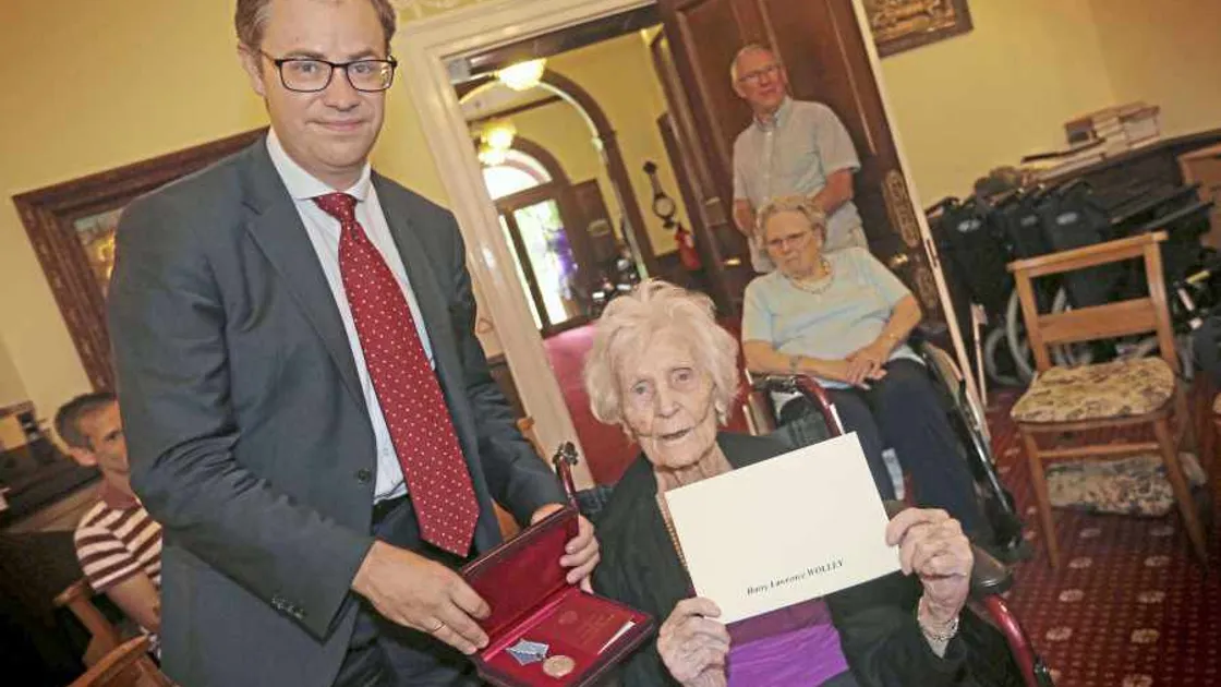 Russian medals presented to Arctic convoy veterans