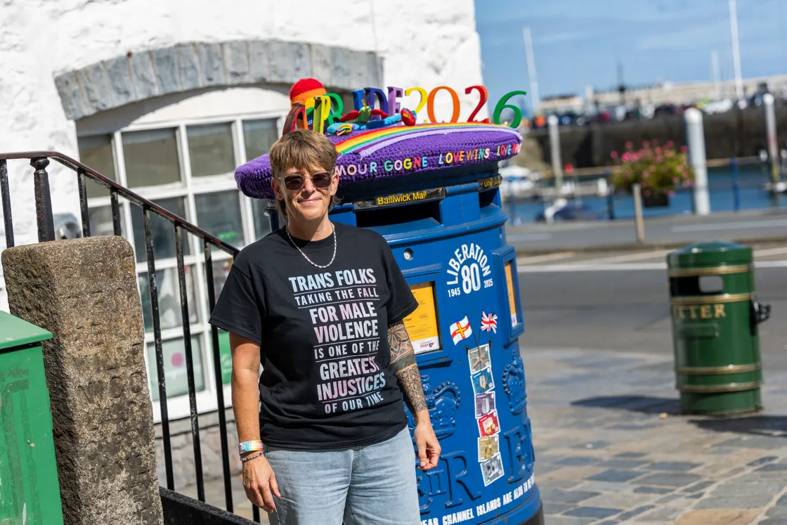 Liberate chief executive and Channel Islands Pride director Ellie Jones.
