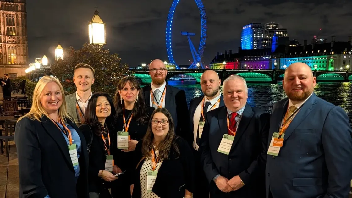 Vanessa Mee, on the left of the picture, was invited to the House of Commons by Helen Hayes MP, chair of its Education Select Committee to discuss the future of skills development in the UK. 			 		 (Picture: Langlois Photography)
