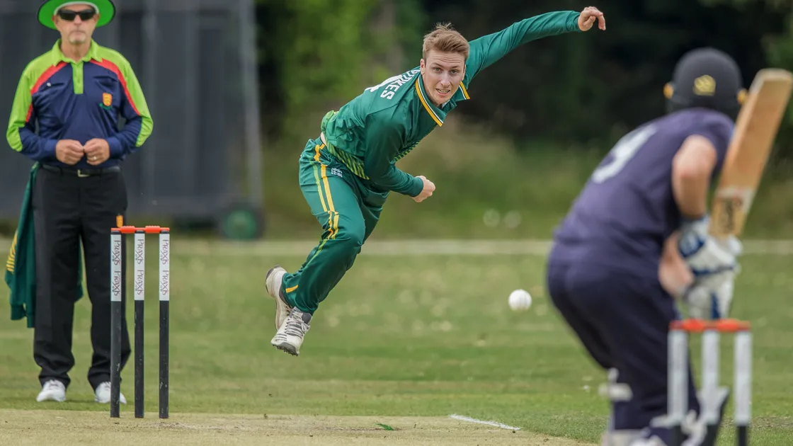 Guernsey all-rounder Matt Stokes will play for the OEs in the Weekend Championship this year. (Picture by Martin Gray, www.guernseysportphotography.com, 29101979)