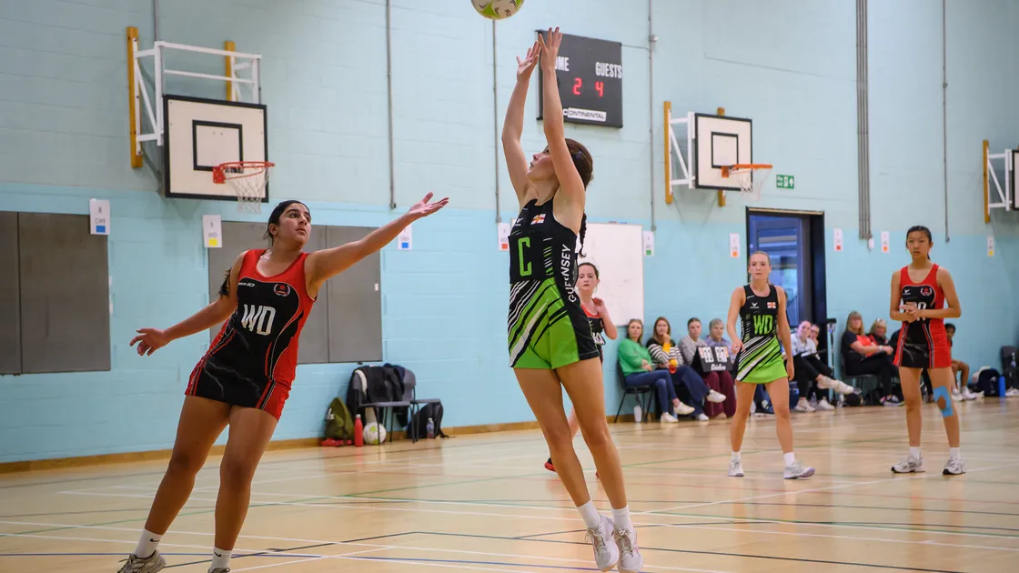 Panthers U16 C Charlotte Mullins jumps to make a catch on Sunday en route to her player of the match nomination.