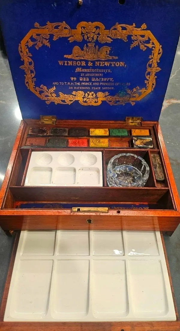 This paintbox, once owned by Denys Corbet, may one day be donated to Guernsey Museum