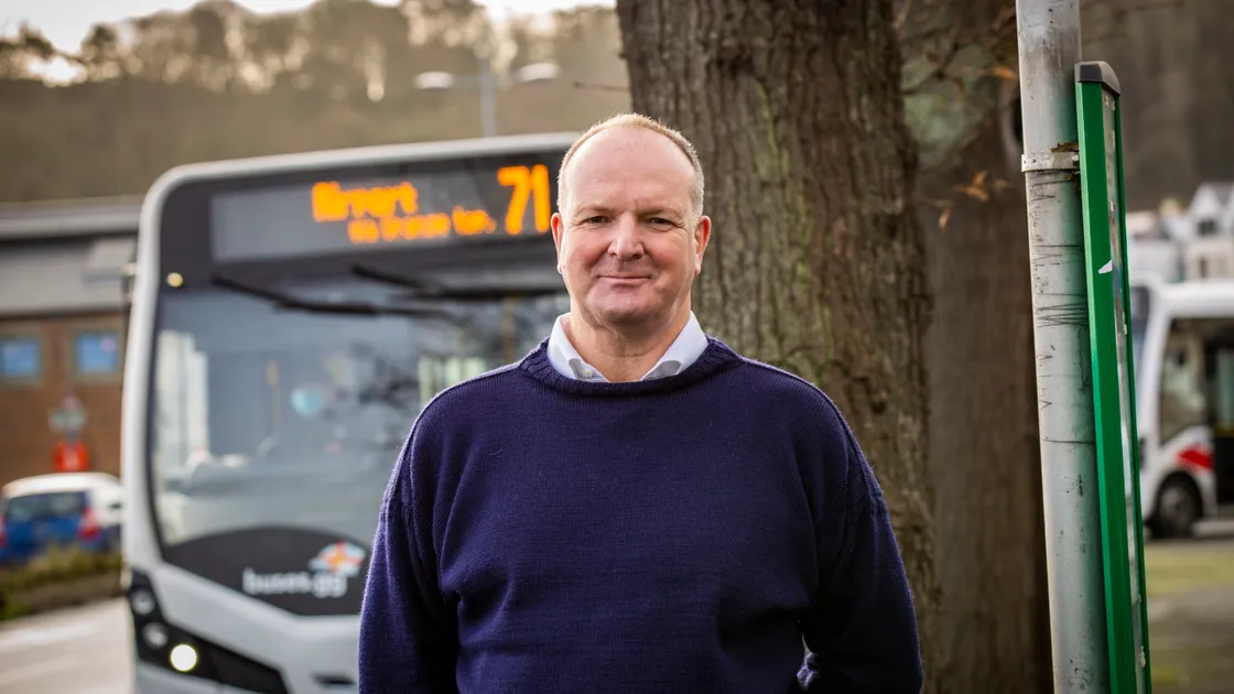 Fergus Dunlop from Bus Users Guernsey