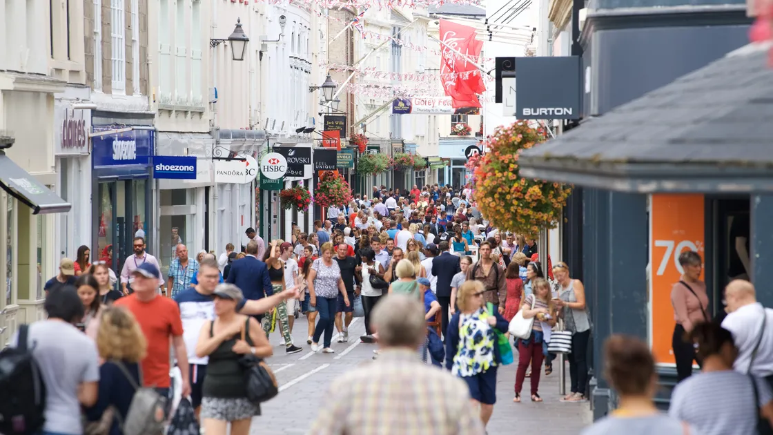 St Helier high street, Jersey. (Picture by David Ferguson, 28542175)